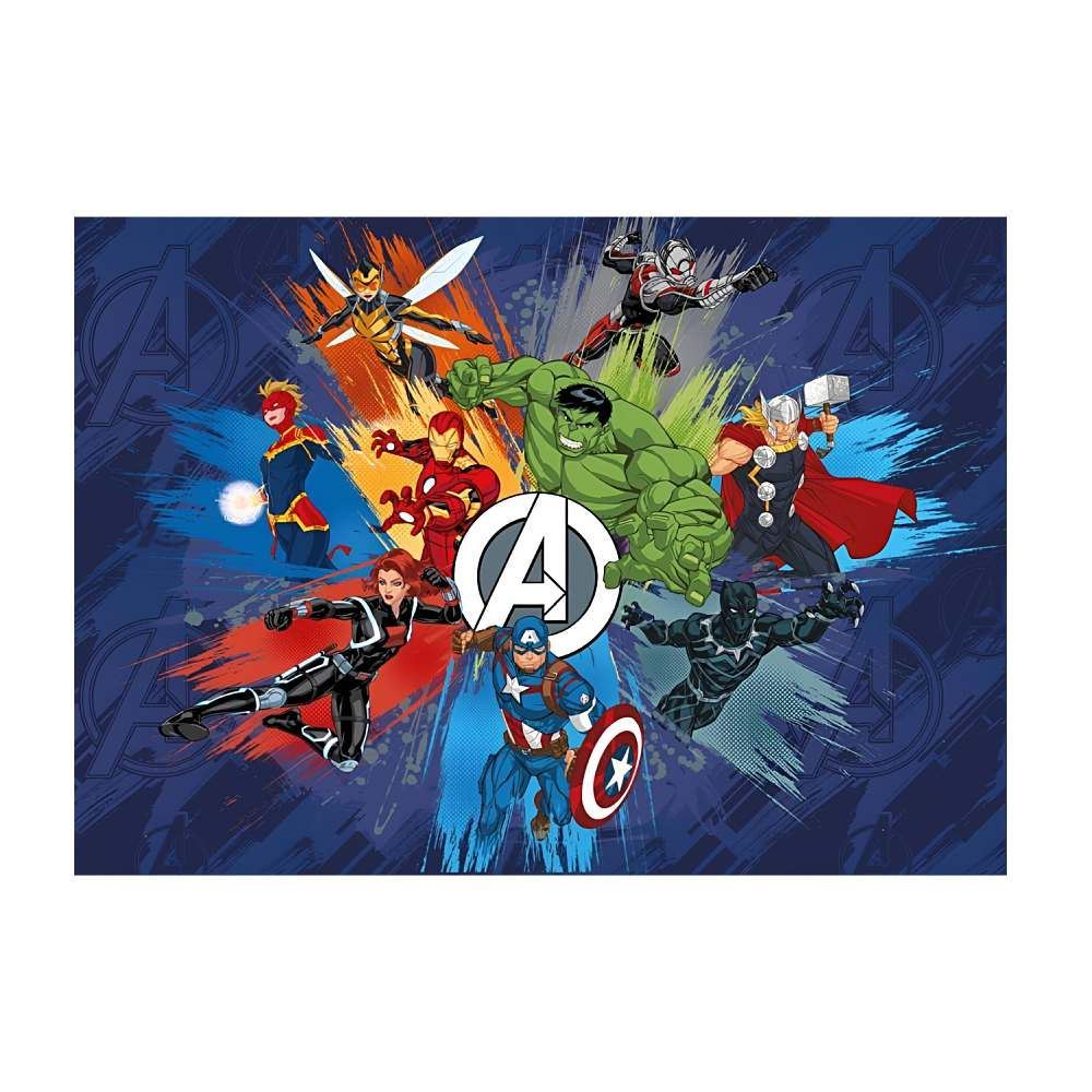 Tapete Infantil Joy Disney 70X100 cm Havan Casa - Missão Vingadores