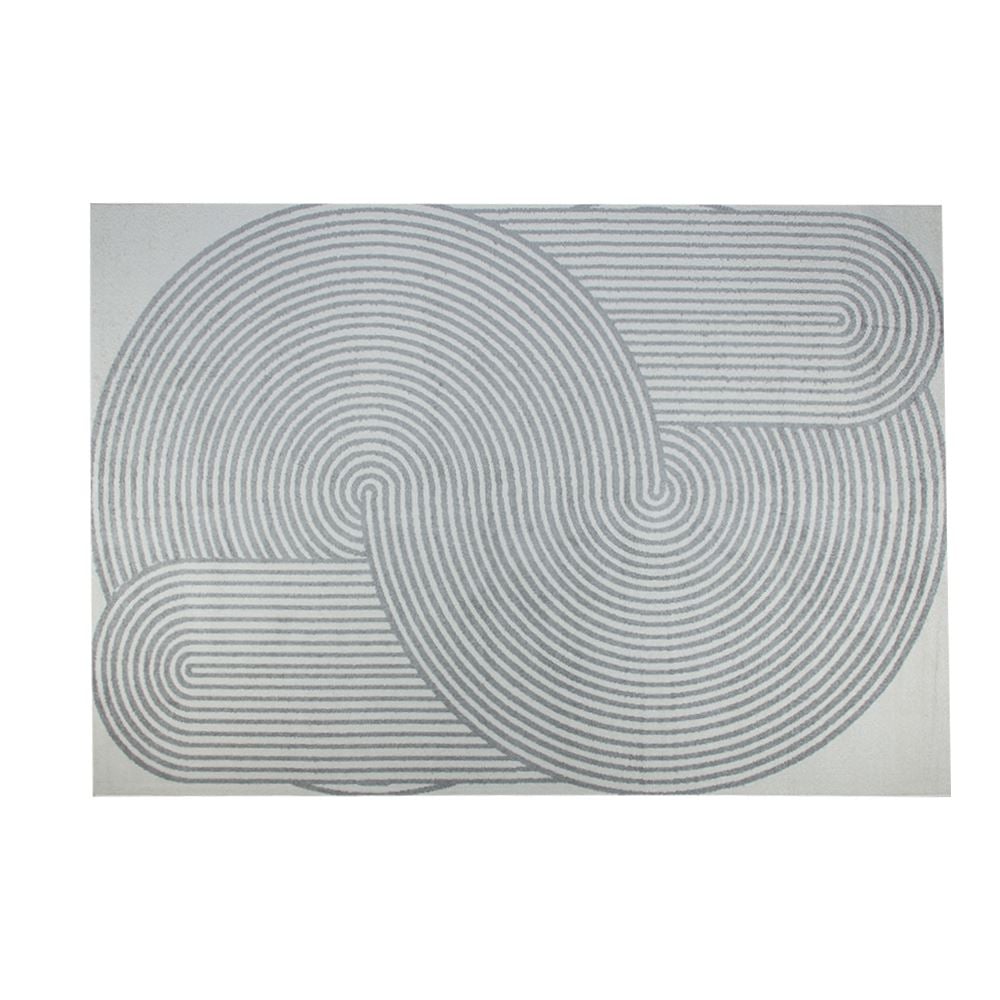 Tapete Para Quarto E Sala 2,00X3,00 M Lotus Havan Casa - Cinza Design