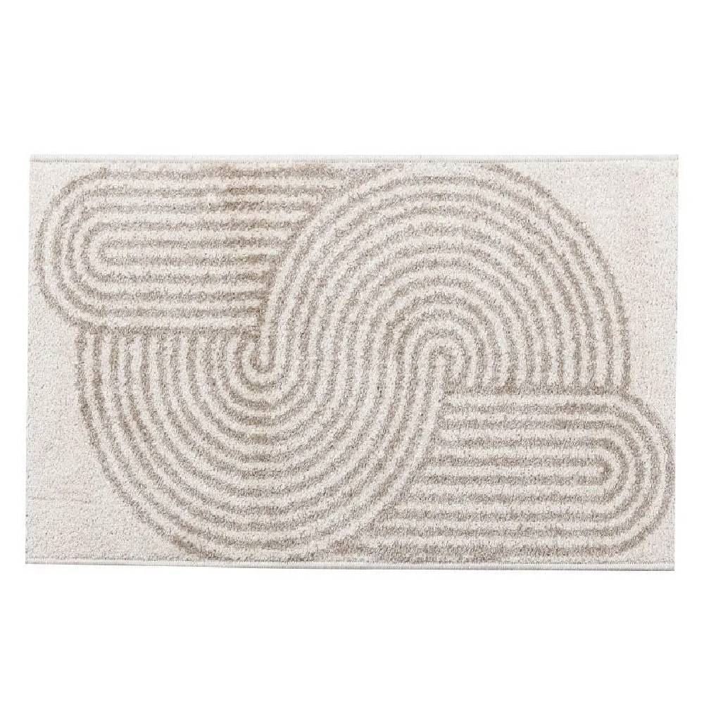 Tapete para Sala e Quarto 80Cmx1,50 m Lotus cm Havan Casa - Bege Design