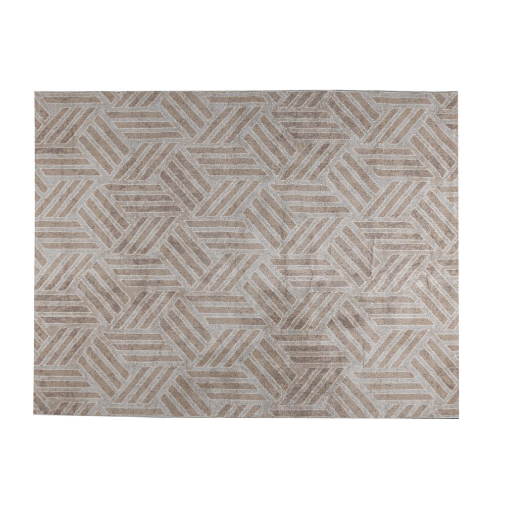 Tapete Lyon Para Quarto Ou Sala 2,00X2,50 M Havan Casa - Cinza Vision Geo