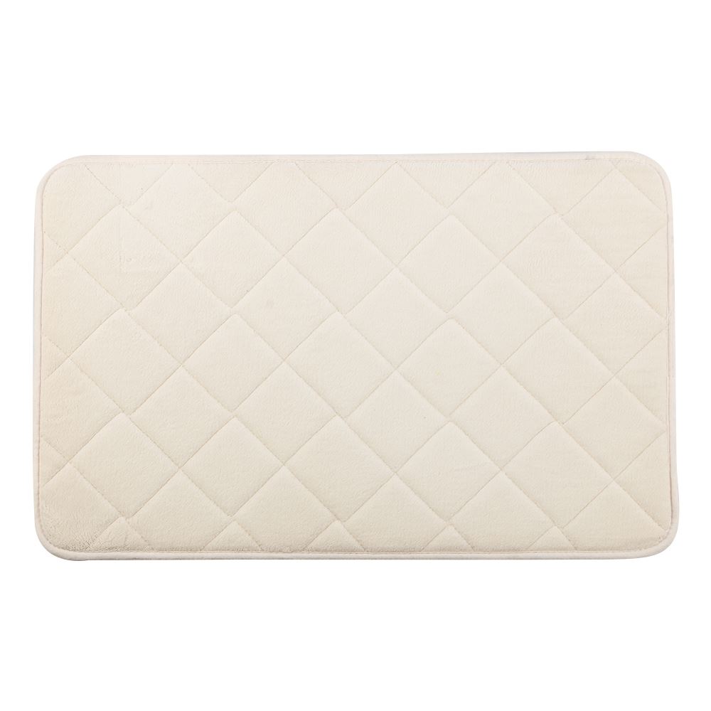 Tapete para Banheiro 50X80 cm Majestic Havan Casa - Off White