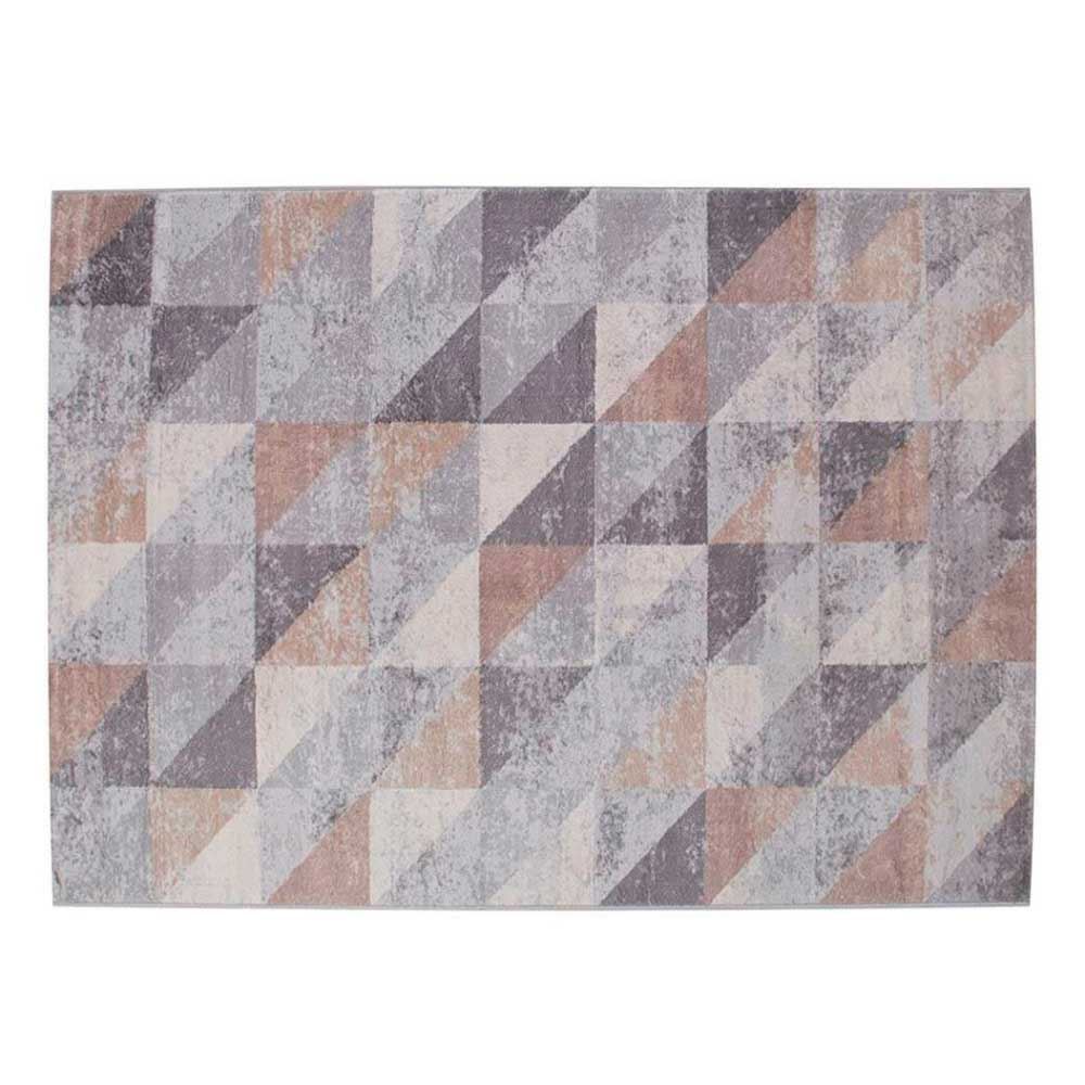 Tapete para Quarto e Sala 2,00X3,00 m Nirvana Havan Casa - 3D CINZA/BEGE 020794A IVR-VZN