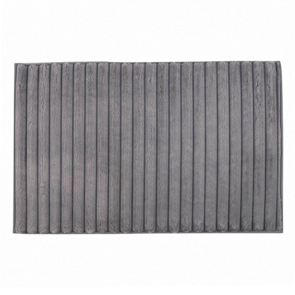 Tapete para Banheiro 50X80 cm Mônaco Havan Casa - Chumbo