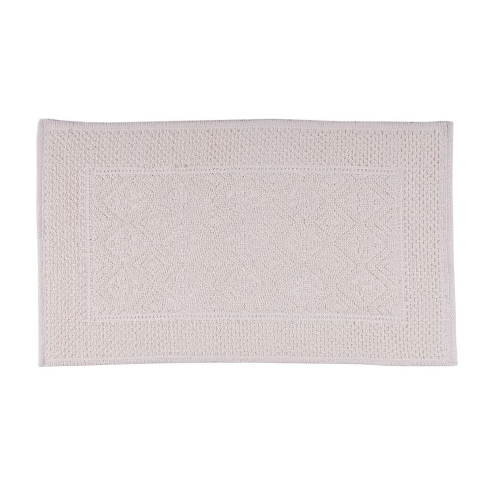 Tapete Para Banheiro Mahal 50X80cm Havan Casa - Branco