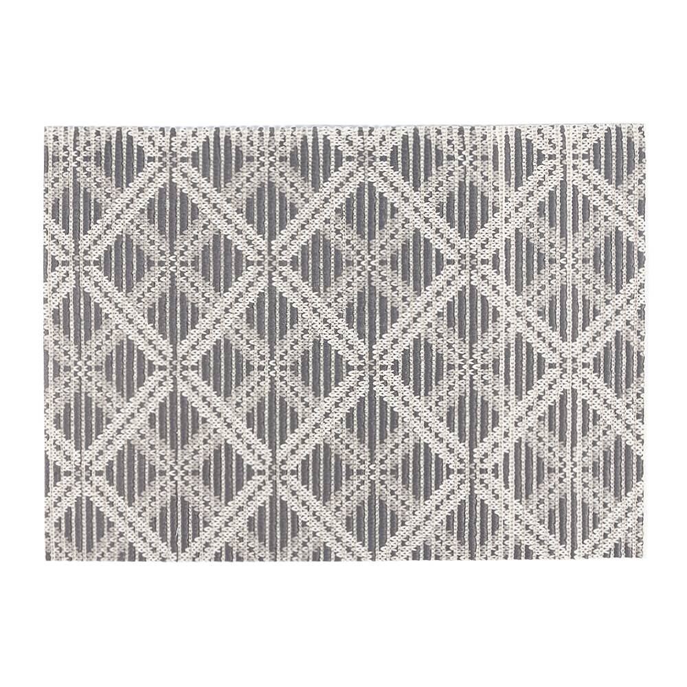 Tapete Para Cozinha 45X65 Cm Pratik Havan Casa - Cinza Geo