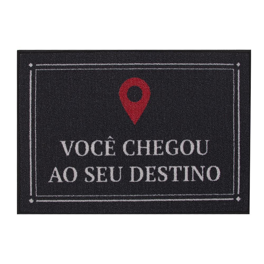 Tapete Capacho De Entrada Divertido 40X60 Cm Havan Casa - Você Chegou Ao Seu Destino