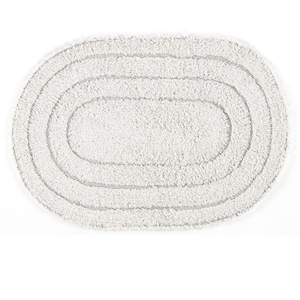 Tapete para Banheiro Chronos 40X60 cm Havan Casa - Branco Neve