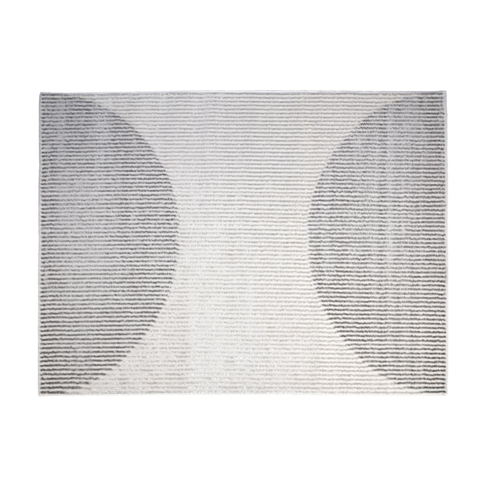 Tapete para Quarto e Sala 1,40X2,00 m Dubai Havan Casa - Círculos Taupe