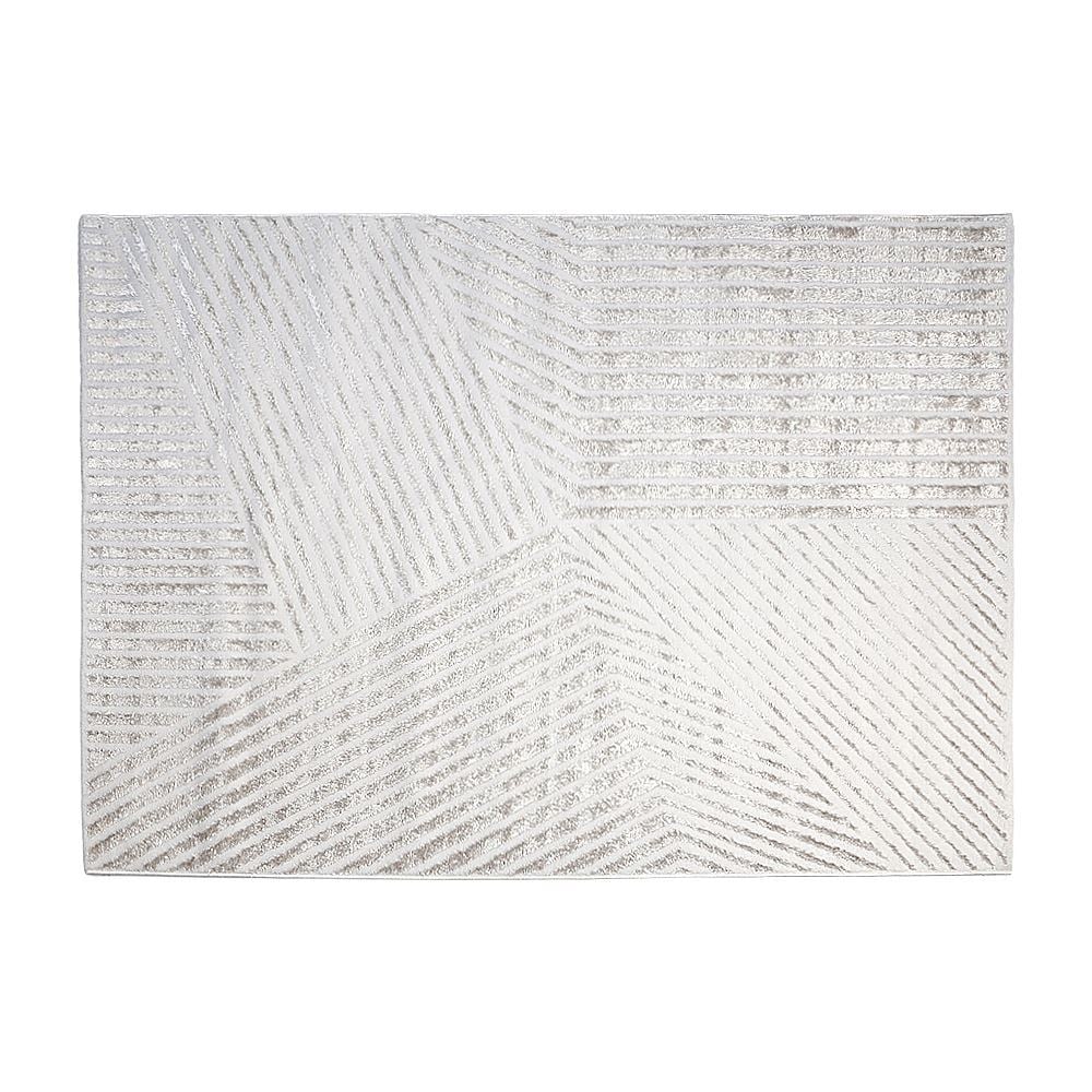 Tapete para Quarto e Sala 1,40X2,00 m Dubai Havan Casa - Bege Linhas