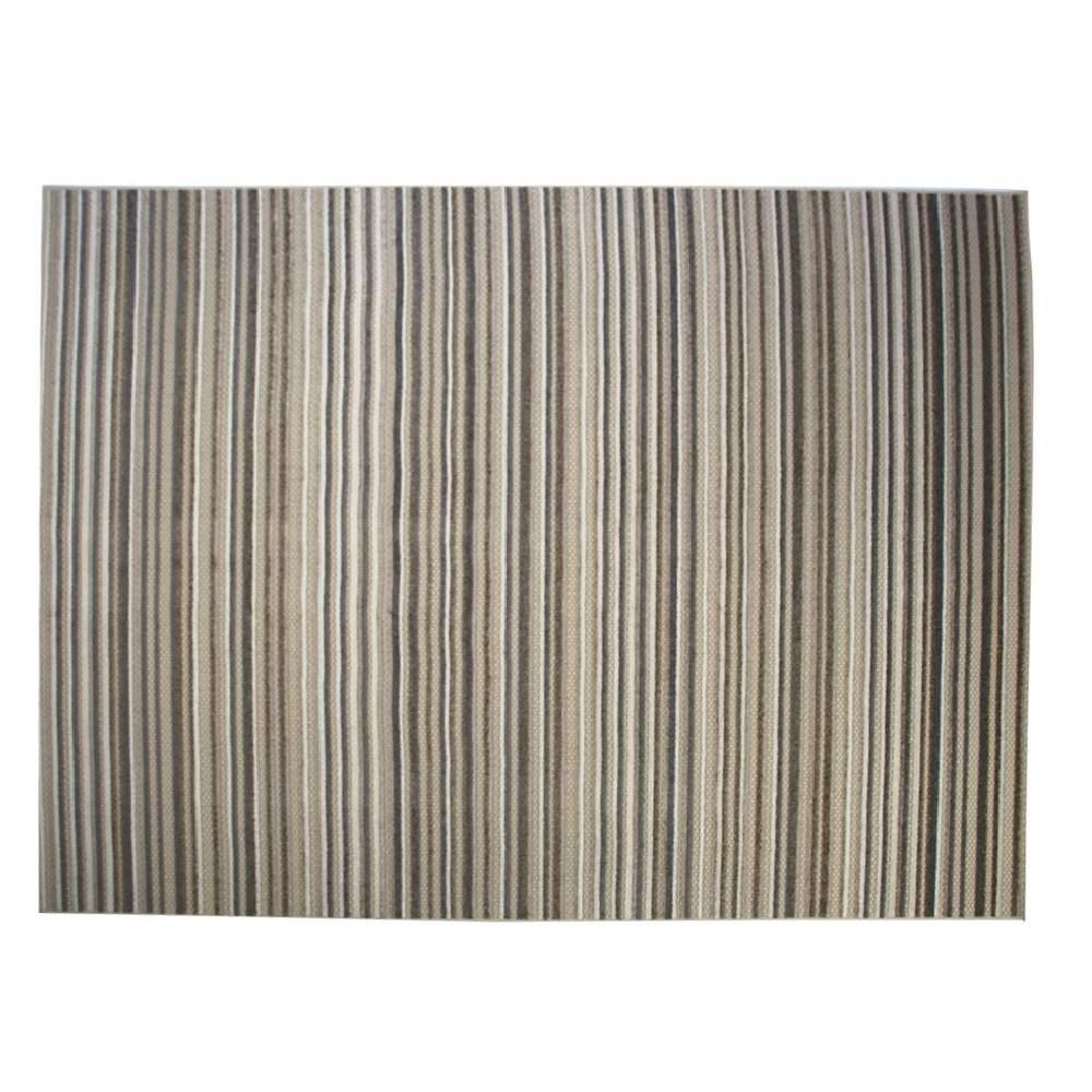 Tapete para Quarto e Sala 2,00X3,00 m Kyoto Havan Casa - Creme E Cinza