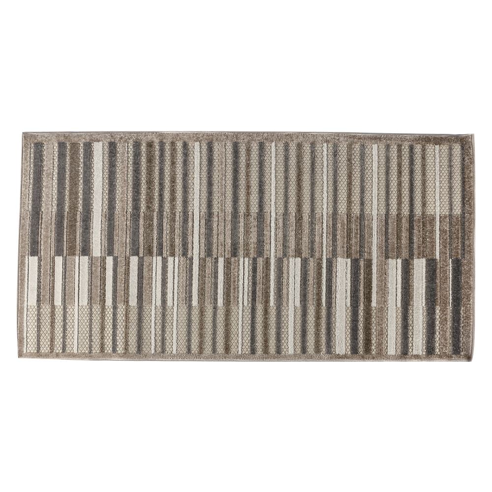 Tapete para Quarto e Sala 80Cmx1,50M Kyoto Havan Casa - Creme E Marrom