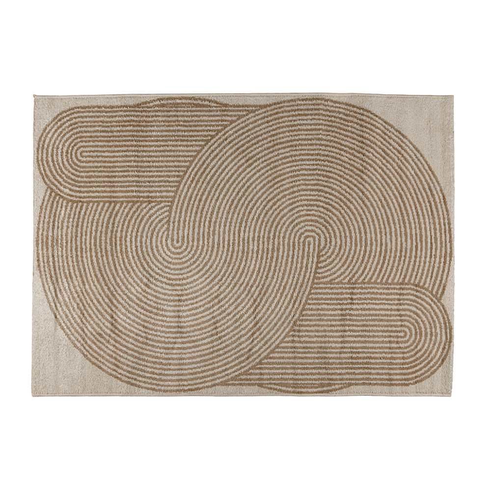 Tapete para Quarto e Sala Lotus 1,40X2,00 m Havan Casa - Design Bege