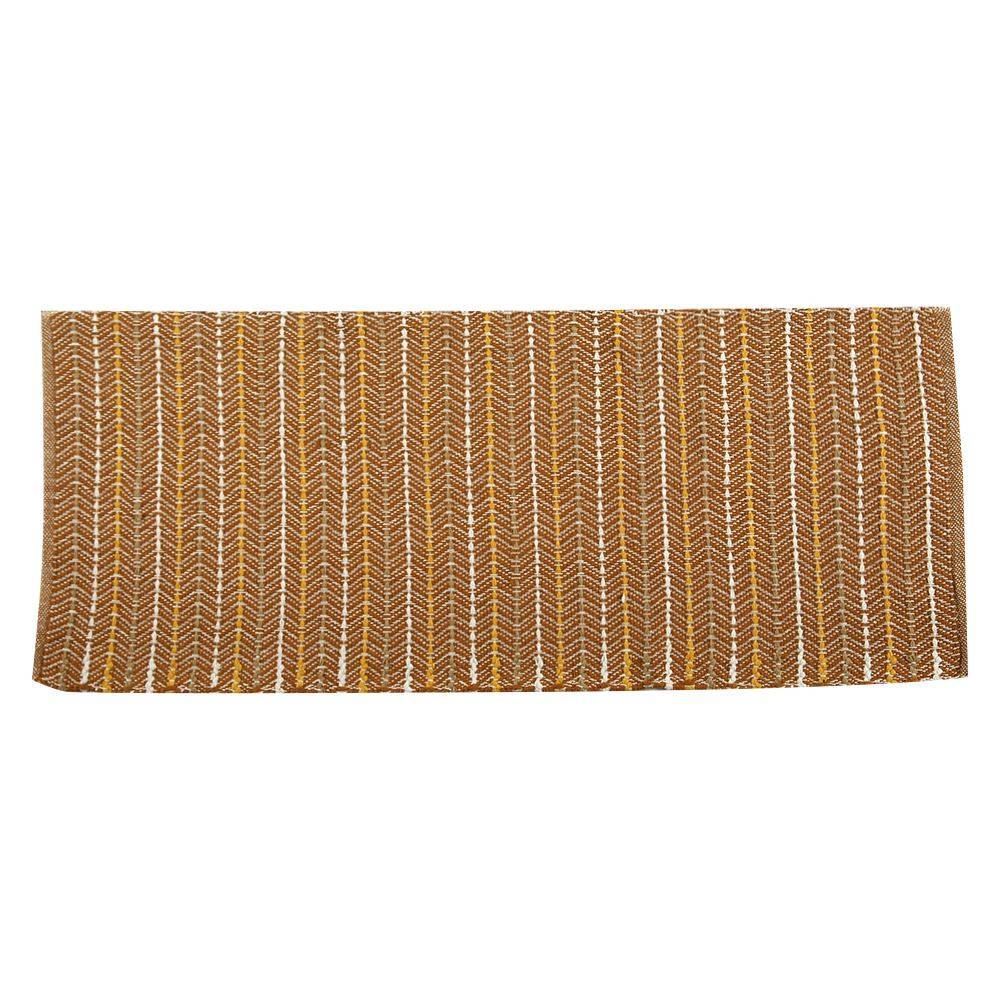 Tapete Para Quarto Ou Sala 50X120 Cm Petra Havan Casa - Amarelo Ambar