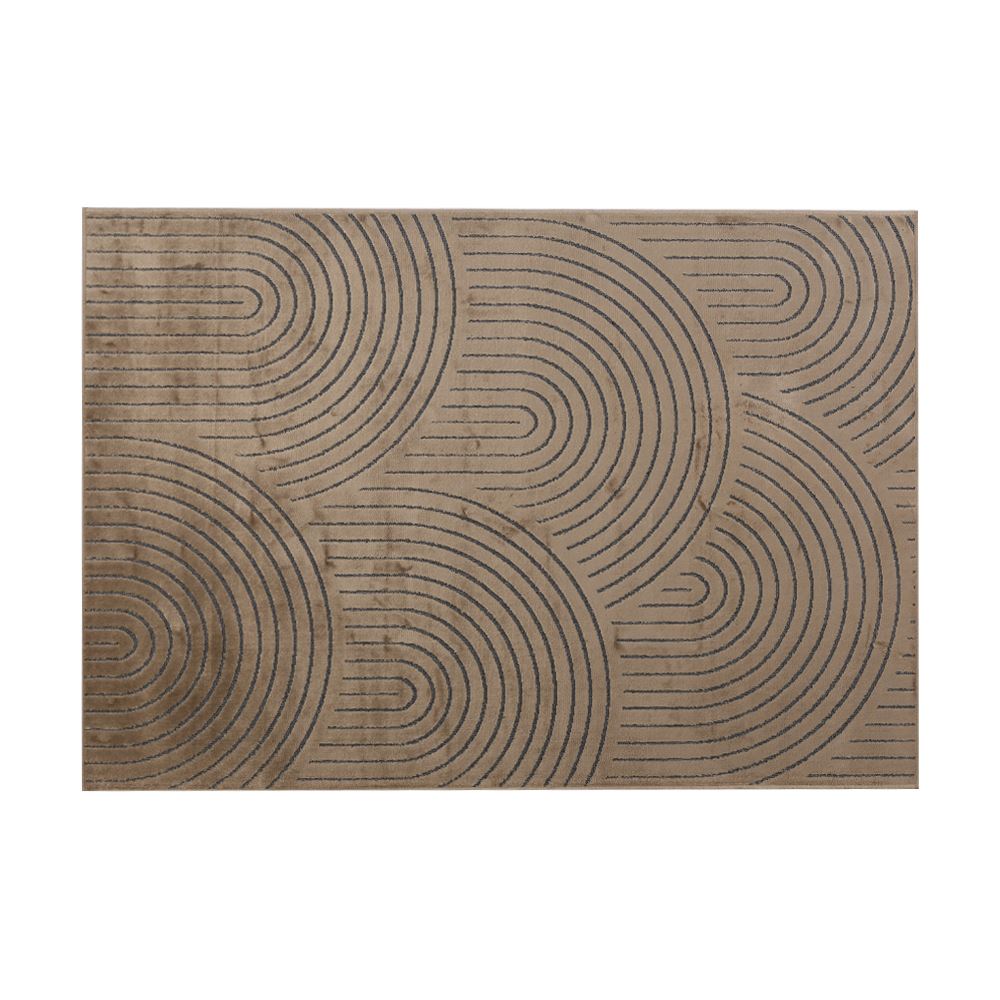 Tapete Para Quarto Ou Sala 1,00X1,40 M Faro Havan Casa - Arcos Caramelo