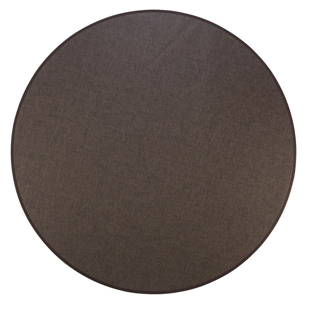 Tapete Para Quarto E Sala 2,00X2,00 M Titanium Redondo Havan Casa - Marrom