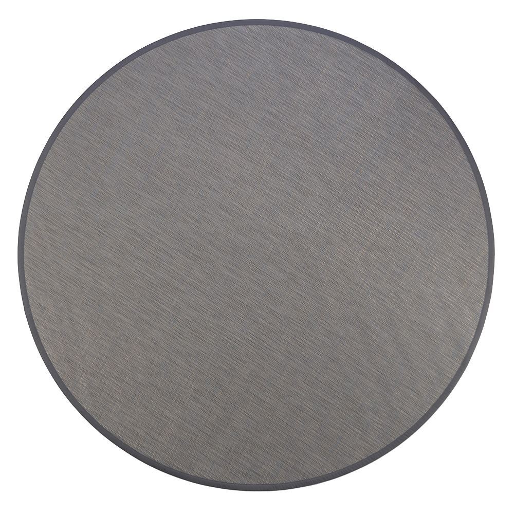 Tapete Para Quarto E Sala 2,00X2,00 M Titanium Redondo Havan Casa - Cinza