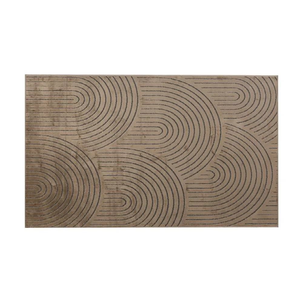 Tapete para Quarto e Sala 60Cmx1,00 m Faro Havan Casa - Arcos Caramelo