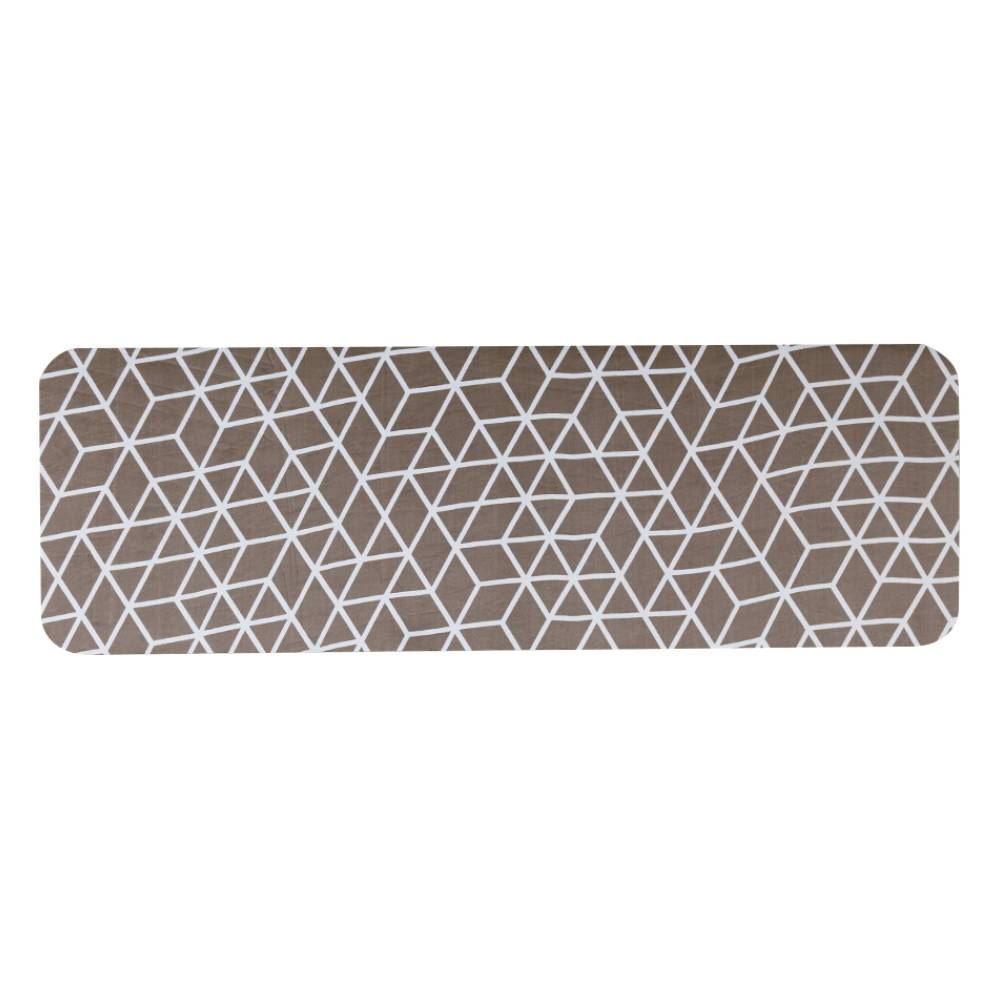 Tapete Para Quarto Ou Sala Tecil 40X120 Cm Havan Casa - Losango Marrom