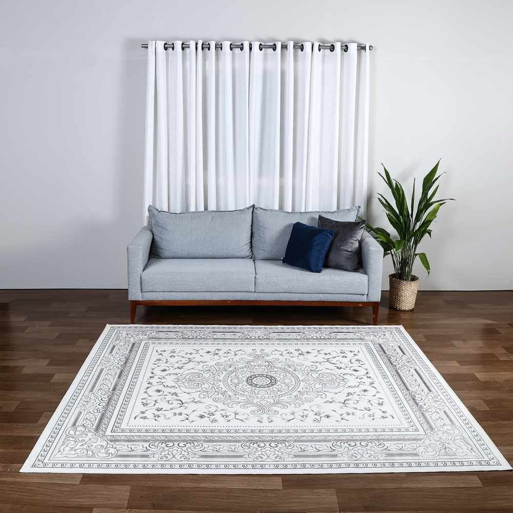 Tapete para Quarto e Sala 2,00X2,40 m Belga Havan Casa - Antracite