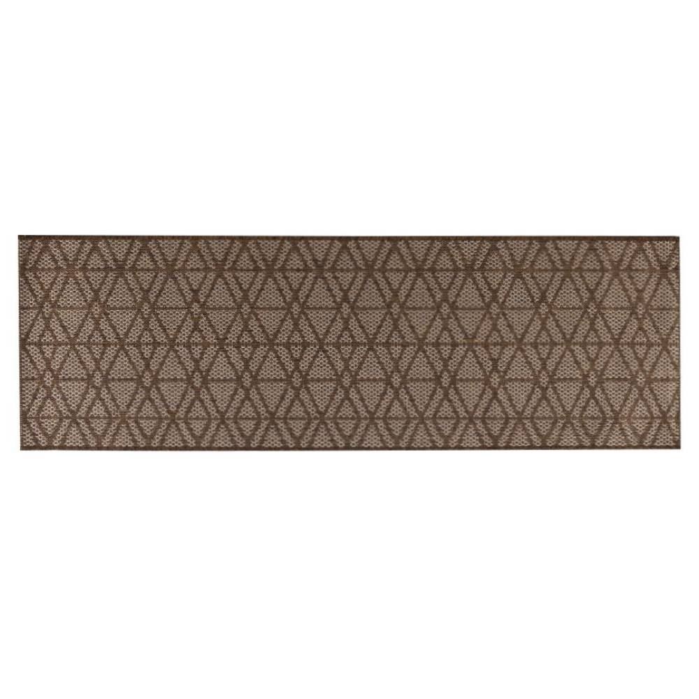 Tapete para Cozinha 66 Cmx2,00 m Cancun Sisal Havan Casa - Montanez Bege E Marrom Claro