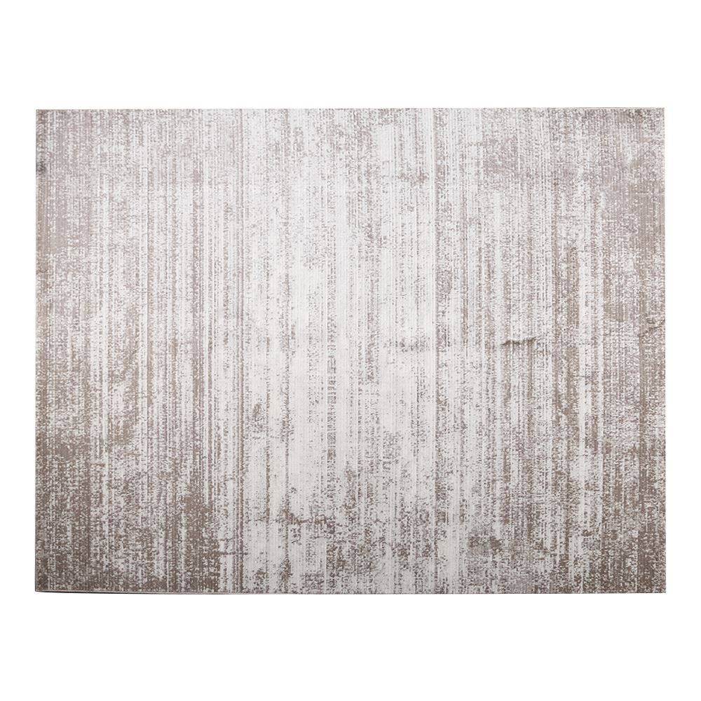 Tapete Para Quarto E Sala Platinium 2,00X2,50 M Havan Casa - Listras Cinza E Bege