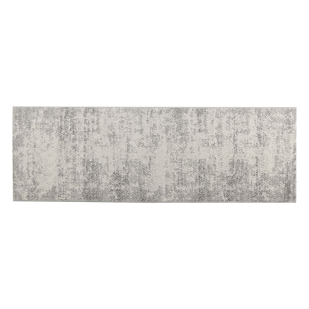 Tapete para Quarto e Sala 60Cmx1,80 m Platinium Havan Casa - Cinza Losango