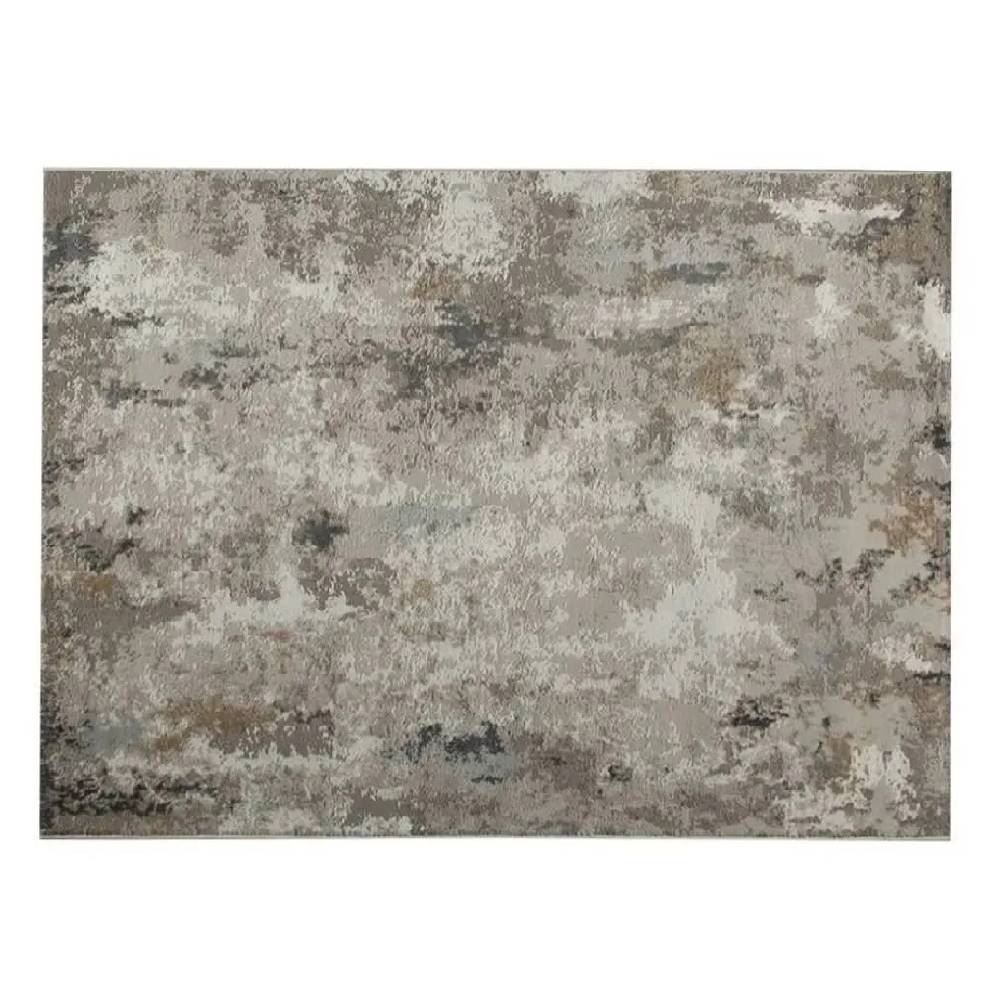 Tapete para Quarto e Sala 2,00X3,00 m Shiraz Havan Casa - Bege E Cinza
