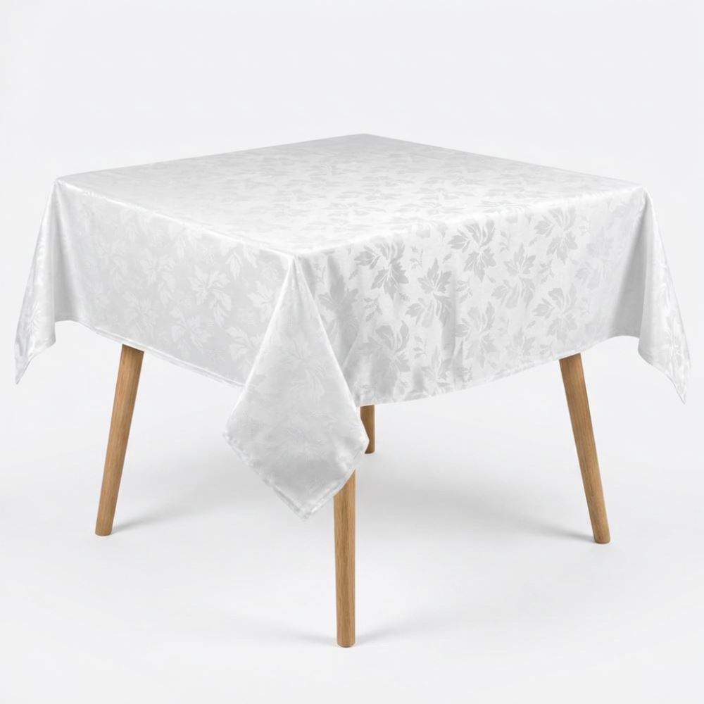 Toalha de Mesa 1,35M X 1,35M Elegance Havan Casa - Branco