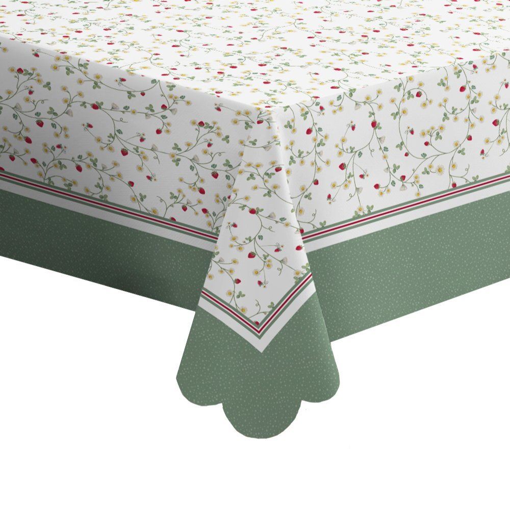 Toalha de Mesa 1,40 X 1,40 m Estampada Havan Casa - Morangos