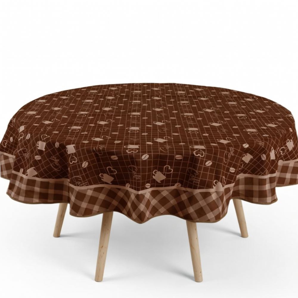 Toalha de Mesa Redonda Paris Lepper - Café Lepper