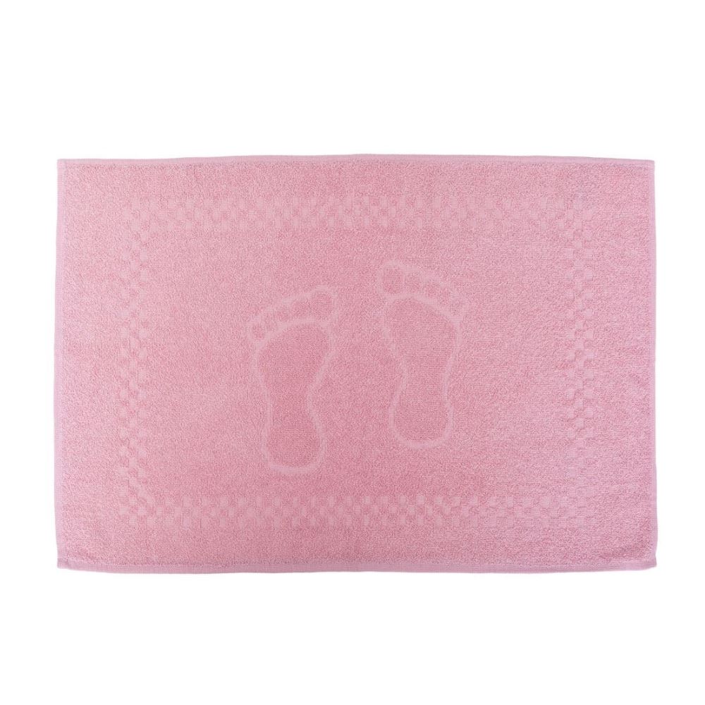 Toalha de Piso Algodão 45X68cm Havan - Rosa Pó