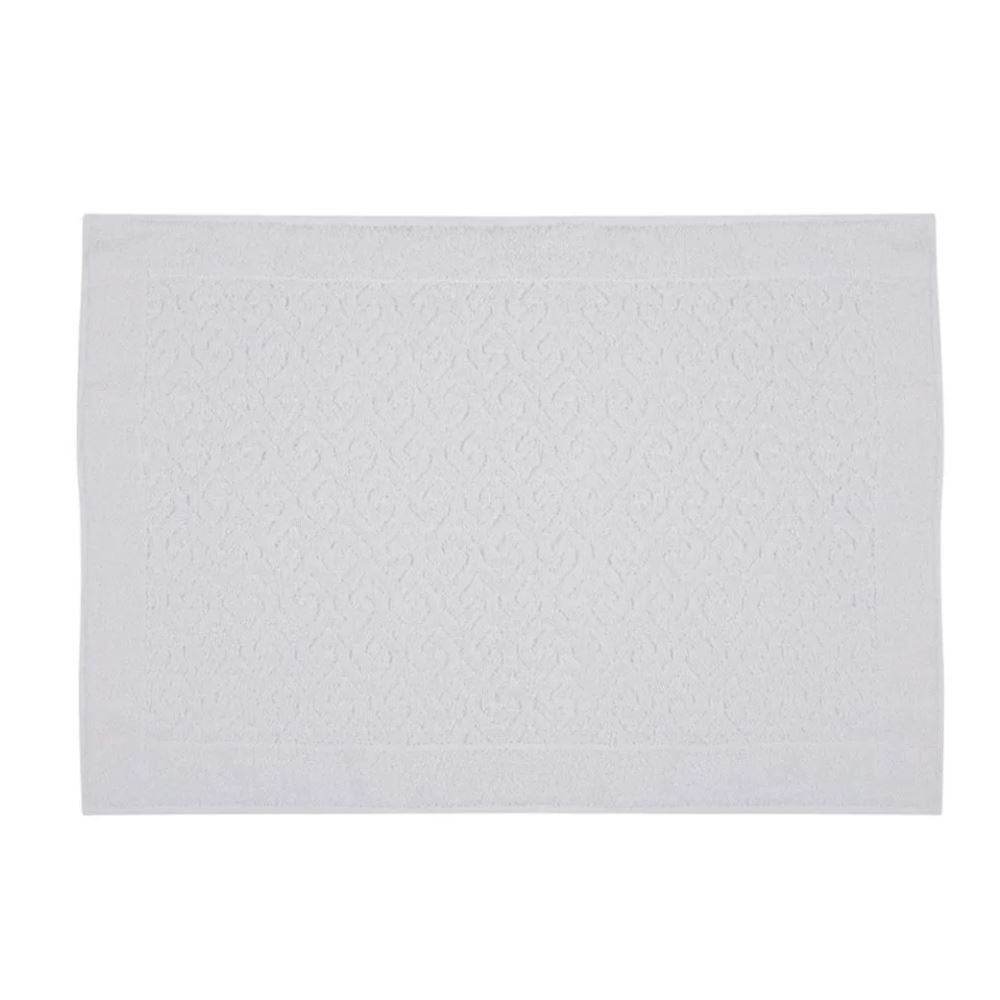 Toalha de Piso para Banheiro 45X68cm Spazio Havan Casa - Branco Chronos