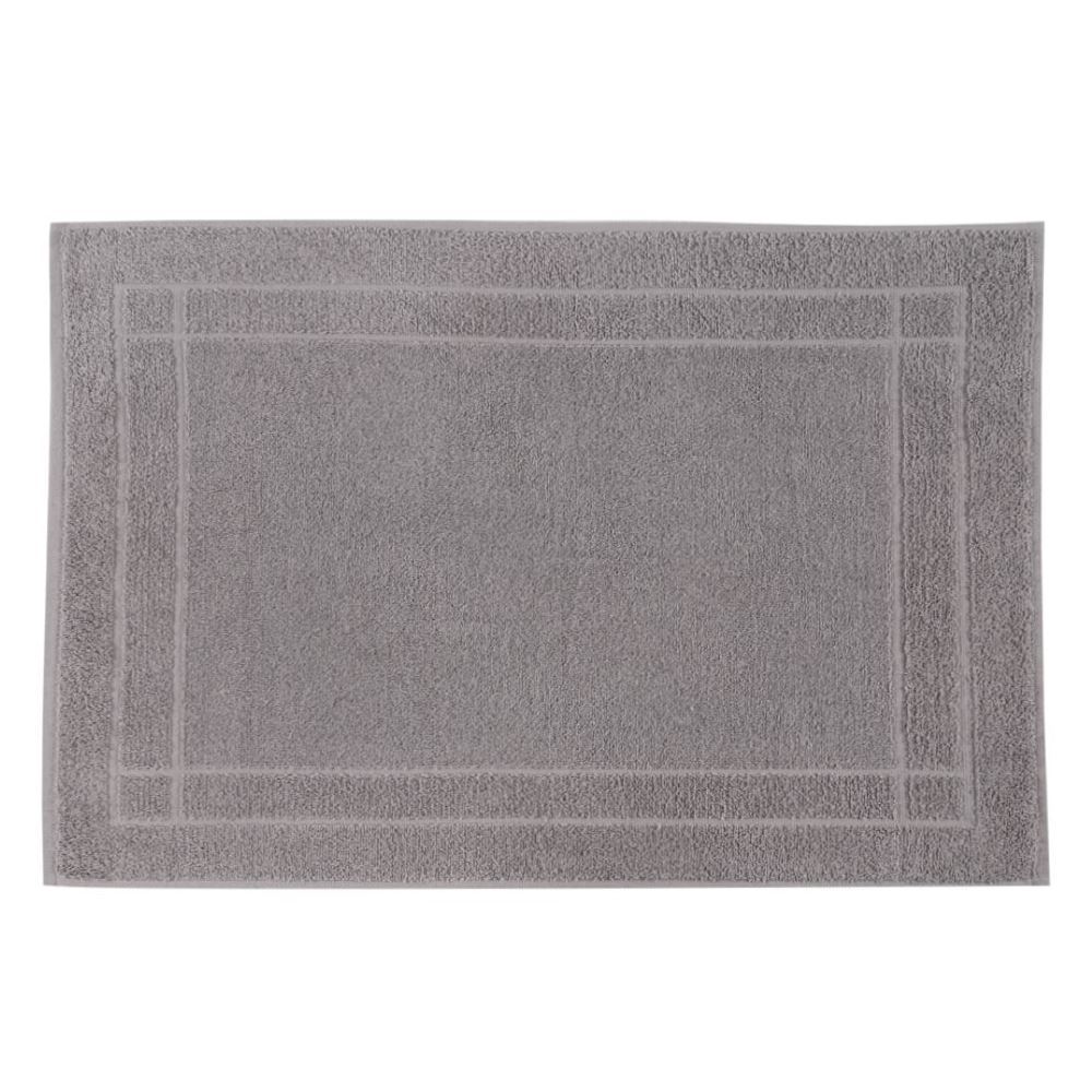 Toalha para Banheiro Antiderrapante 50X75 cm Sofisticata Havan Casa - Cinza Nara