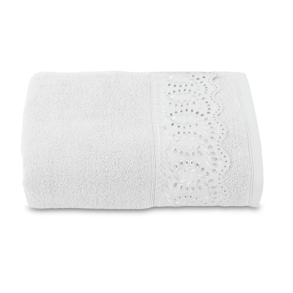 Toalha de Rosto 100% Algodão Imperial Havan Casa - Branco