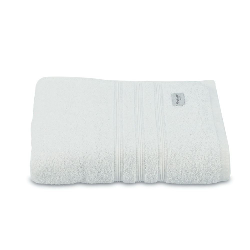 Toalha de Rosto Bali 100% Algodão Döhler - Branco
