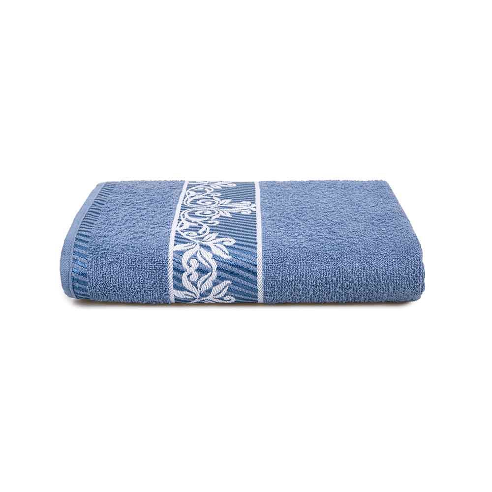 Toalha De Rosto 100% Algodão Botanic Havan Casa - Azul Oceano