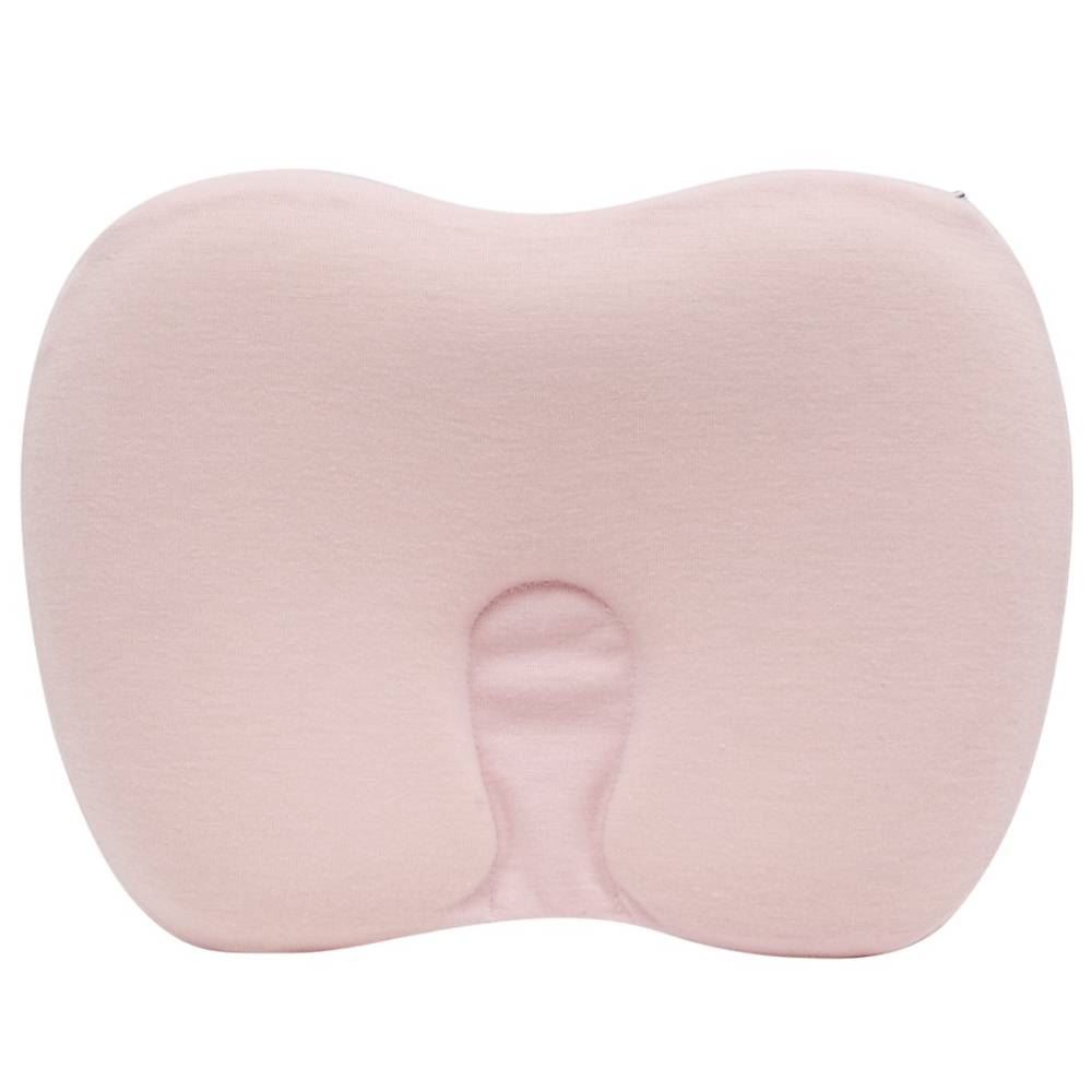 Travesseiro Anatômico Viscoelástico Hipoalérgico Buba 28Cm - Rosa Claro