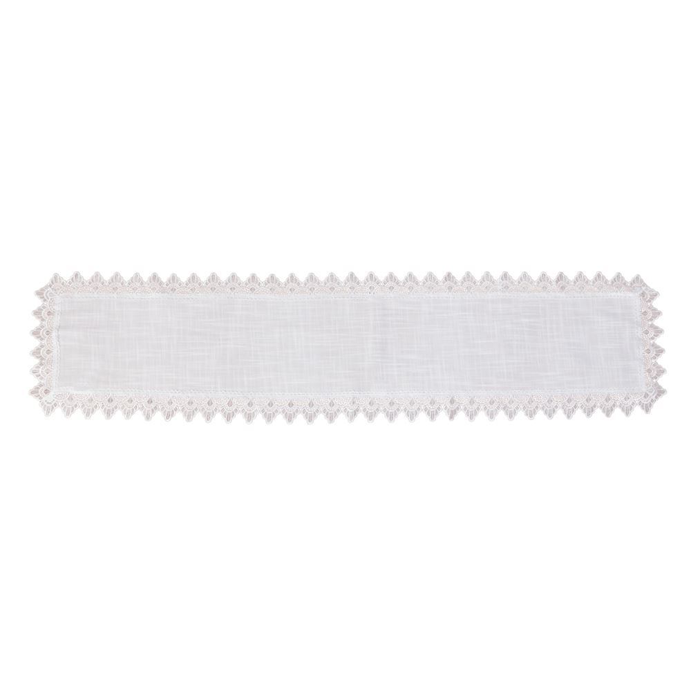 Trilho de Mesa 40 X 170 cm Renda Guipir Havan Casa - Veneza