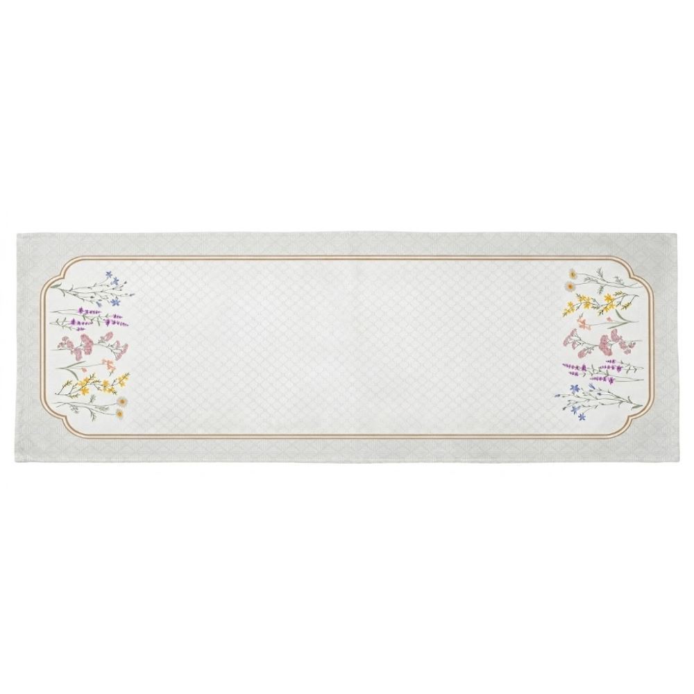 Trilho de Mesa 45 X 1,20 m Clean Renova Döhler - Floral Boho