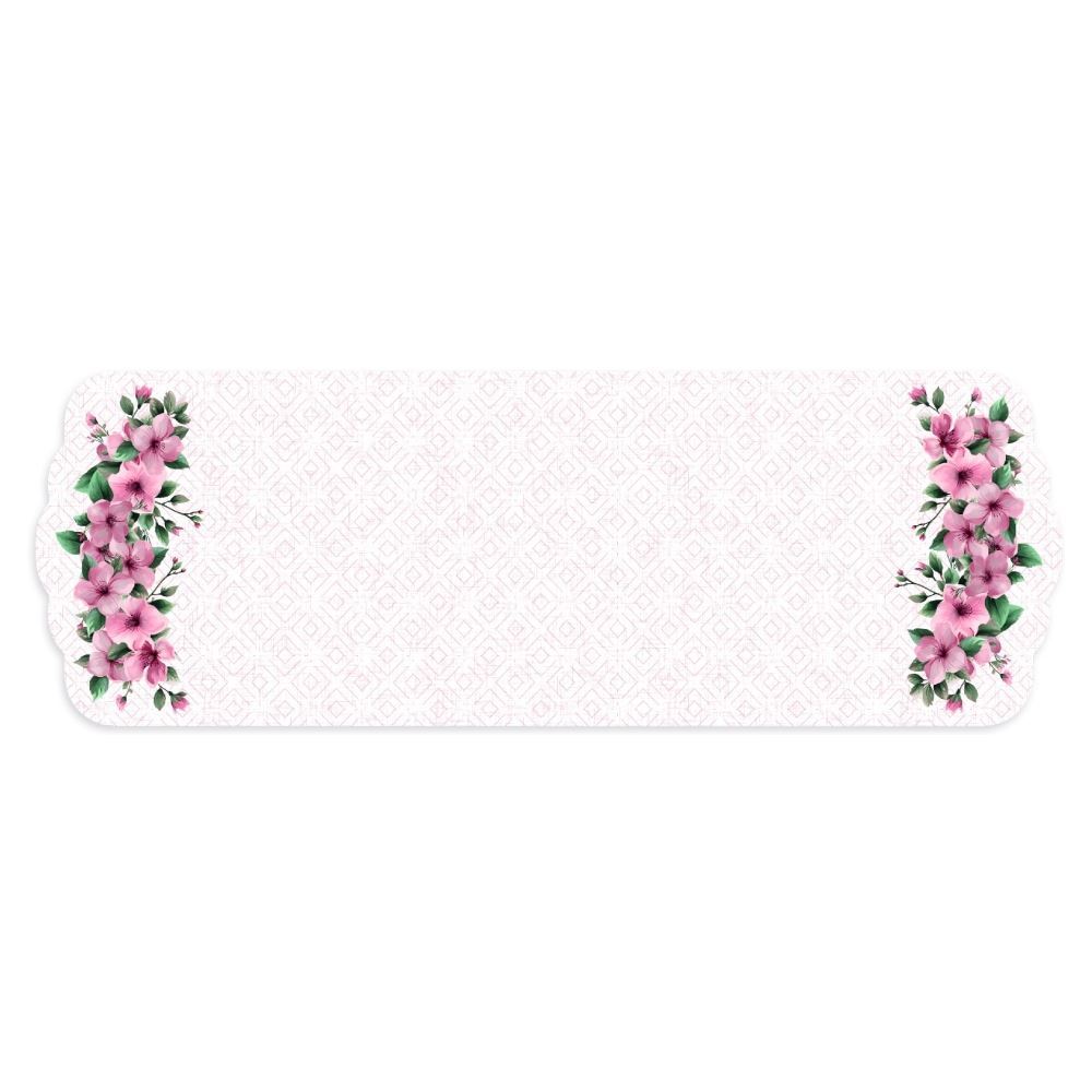 Trilho de Mesa Viena 40X120 cm Havan Casa - Floral Rosa